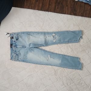 Abercrombie & fitch Simone high rise ankle jean